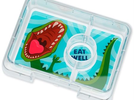 Yumbox Snack Tray Dinosaur Fashion