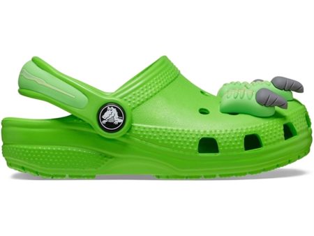 Crocs Classic I AM Dinosaur Clog Green Slime For Discount