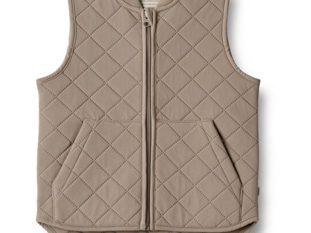 Wheat Termisk Beige Stone Väst Gilet Ede on Sale