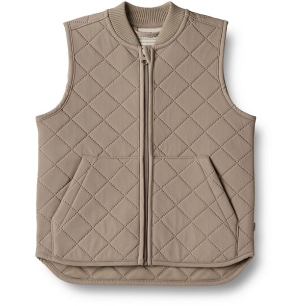 Wheat Termisk Beige Stone Väst Gilet Ede on Sale