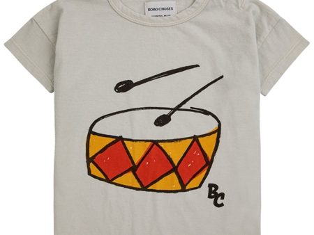 Bobo Choses Bebis Play The Drum T-Shirt Beige For Sale