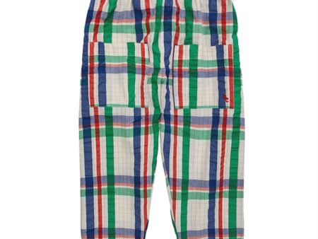 Bobo Choses Madras Checks Woven Byxor Baggy Multicolor Fashion