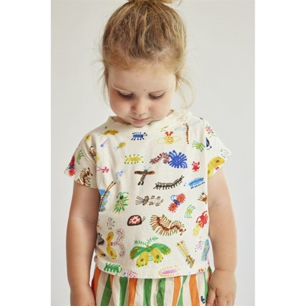 Bobo Choses Bebis Funny Insects All Över T-Shirt Offwhite Online now