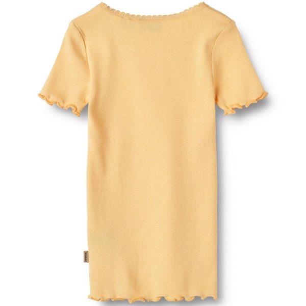 Wheat Pale Apricot Rib T-shirt Katie Cheap