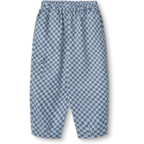 Fliink Little Boy Blue Hurlum Check Byxor Online Sale