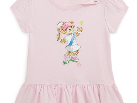 Ralph Lauren Bebis Girl T-Shirt Hint Of Pink Online Hot Sale