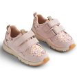 Wheat Sneaker Double Kardborreband Toney Print Rose Ballet For Cheap