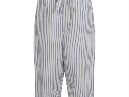 Sofie Schnoor Blue Striped Byxor Fashion