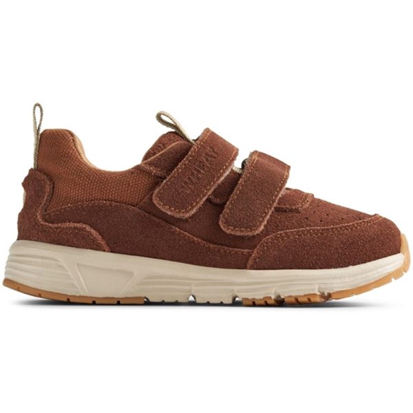 Wheat Sneaker Double Kardborreband Alin Cognac Online