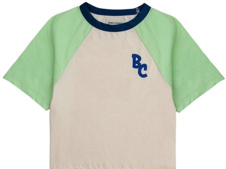 Bobo Choses Bc Color Block Raglan Sleeves T-Shirt Jade Green Online