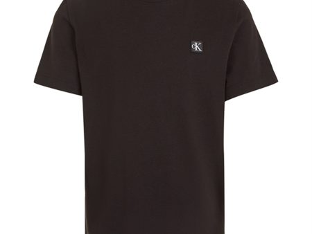 Calvin Klein Monogram Mini Badge T-Shirt CK Black Cheap