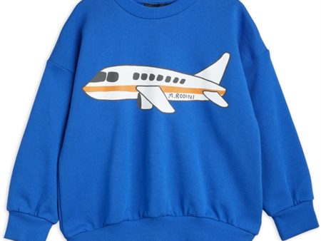 Mini Rodini Airplane Sp Sweatshirt Blue Online