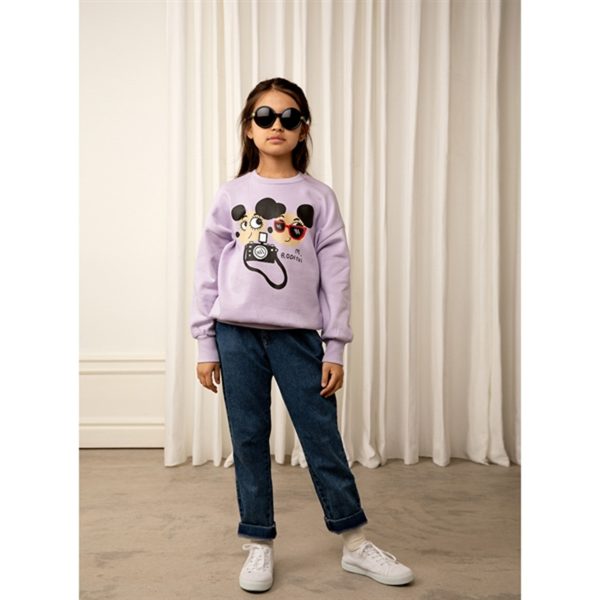 Mini Rodini Ritzratz Sp Sweatshirt Purple Supply