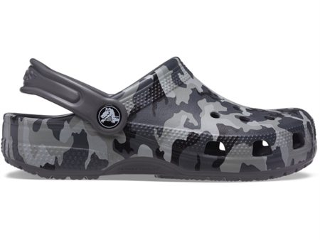 Crocs Classic Camo Clog Black Grey Online Hot Sale