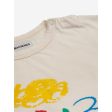 Bobo Choses Bebis Happy Mask T-Shirt Offwhite Fashion