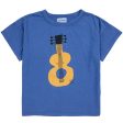 Bobo Choses Acoustic Guitar T-Shirt Navy Blue Supply