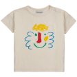 Bobo Choses Bebis Happy Mask T-Shirt Offwhite Fashion