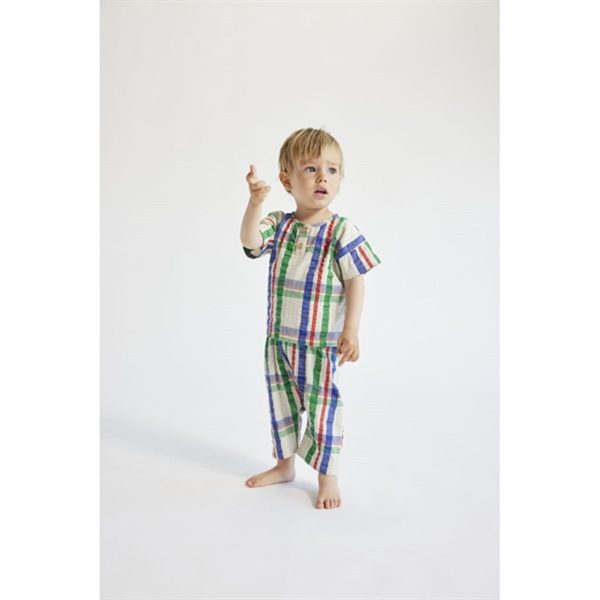 Bobo Choses Bebis Madras Checks Woven Harem Baggy Byxor Multicolor on Sale