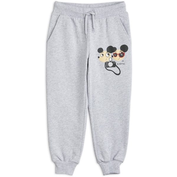 Mini Rodini Ritzratz Sp Sweatpants Grey For Cheap