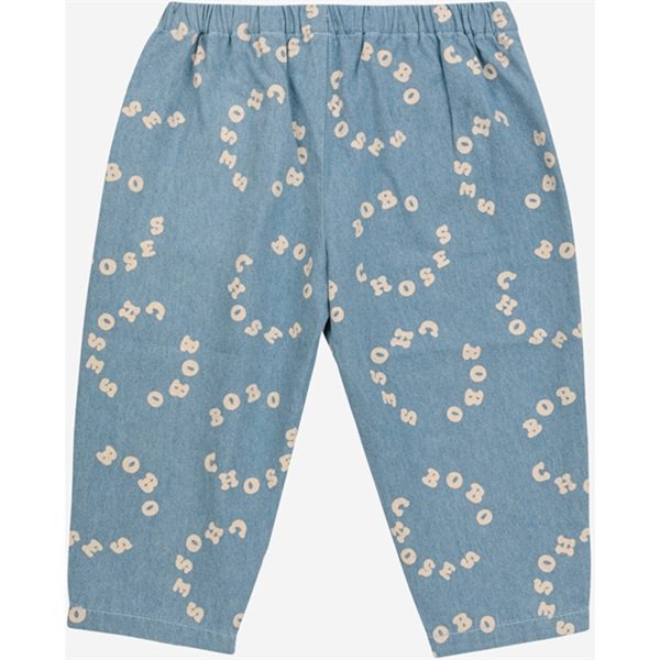 Bobo Choses Bebis Bobo Choses Circle Denim Byxor Light Blue Sale