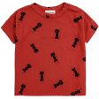 Bobo Choses Bebis Ant All Över T-Shirt Burgundy Red Sale