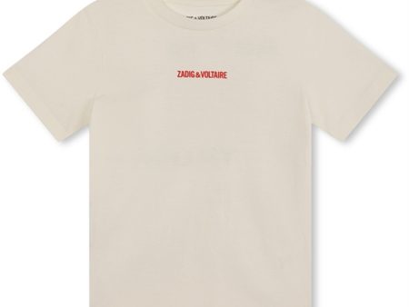 Zadig & Voltaire Cream T-shirt For Discount