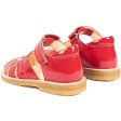 Angulus Hjerte Sandaler Dark Red Online now