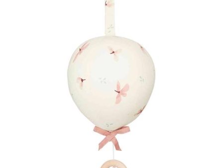 Cam Cam Copenhagen Balloon Mobile m. Music Windflower Creme Hot on Sale