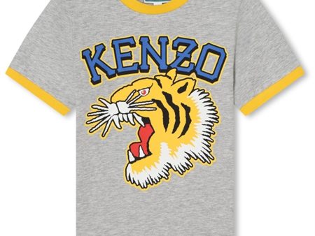 Kenzo Grey Marl T-shirt For Sale