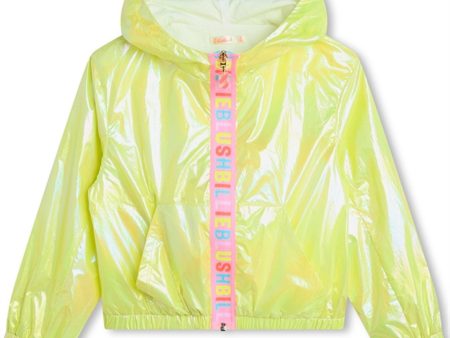 Billieblush Ochre Hooded Windbreaker Fashion