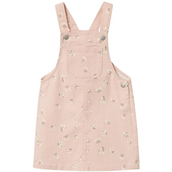 Name it Sepia Rose Floral Jessie Twill Klänning Online Sale