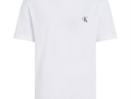 Calvin Klein Monogram T-Shirt 2-Pak White   Fanfare Sale