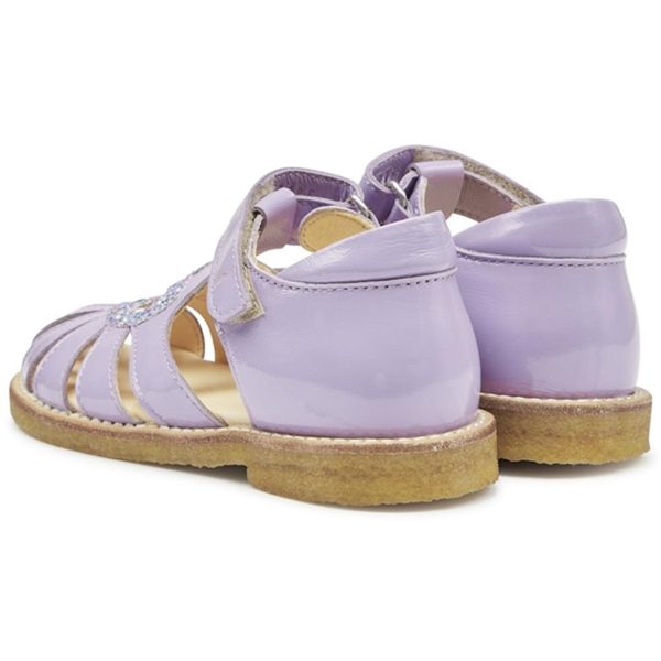 Angulus Hjerte Sandaler Lilac Confetti Glitter Sale