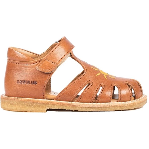 Angulus Begyndersandaler Cognac Online now