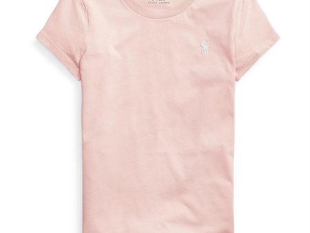 Polo Ralph Lauren Girls T-Shirt Hint Of Pink Supply