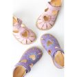 Angulus Hjerte Sandaler Lilac Confetti Glitter Sale