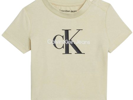 Calvin Klein Monogram T-Shirt Green Haze Online now