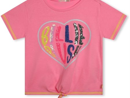 Billieblush Pink T-shirt Hot on Sale