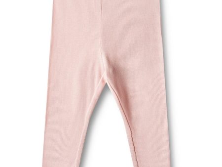 Wheat Rose Ballet Rib Leggings Maddy Hot on Sale