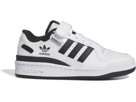 adidas Basketball Forum Low C Junior Sneakers White   Core Black Online now