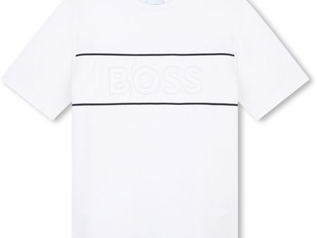 Hugo Boss White T-shirt For Discount