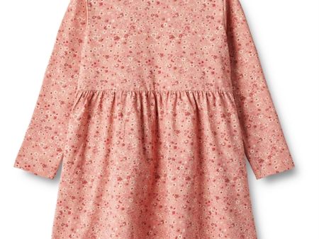 Wheat Rosette Flowers Jersey Klänning Sessa For Discount