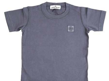 Stone Island T-shirt Blue Grey Cheap