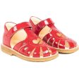 Angulus Hjerte Sandaler Dark Red Online now