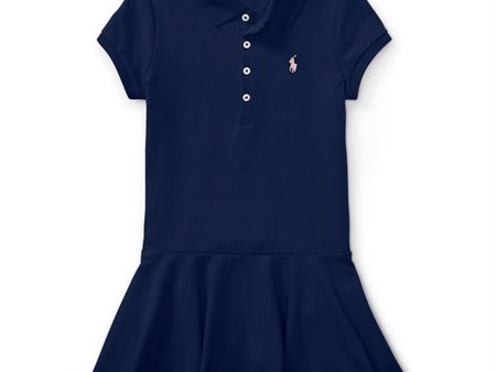 Polo Ralph Lauren Girl Klänning Refined Navy Cheap