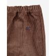 Bobo Choses Brown Color Block Corduroy Byxor Cheap