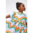 Molo Rainbow Waves Calyita Klänning on Sale