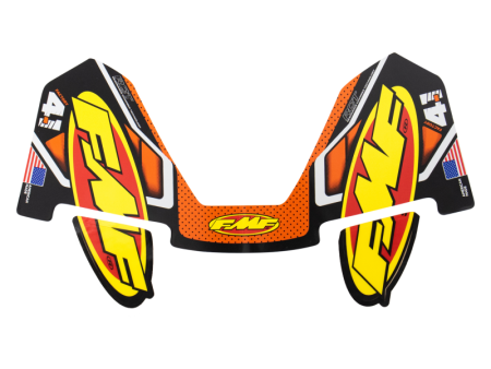 FMF Racing 4.1 Colorways 2020 Logo Kit - Orange 014850 Online Sale