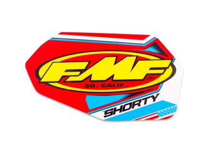 FMF Racing Shorty New Vinyl Decal Replacement 014845 Discount